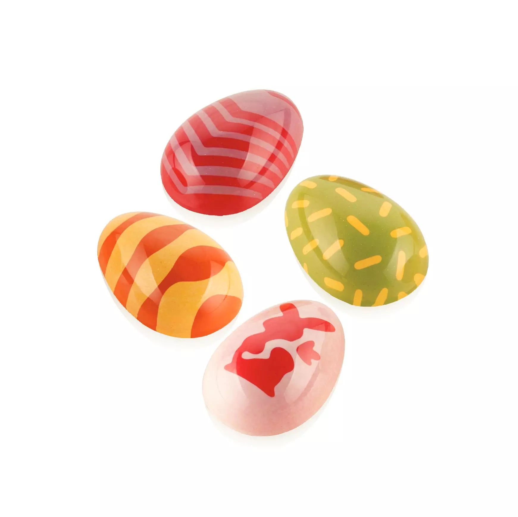 Choco Stamp E (Set of 4 stamps)