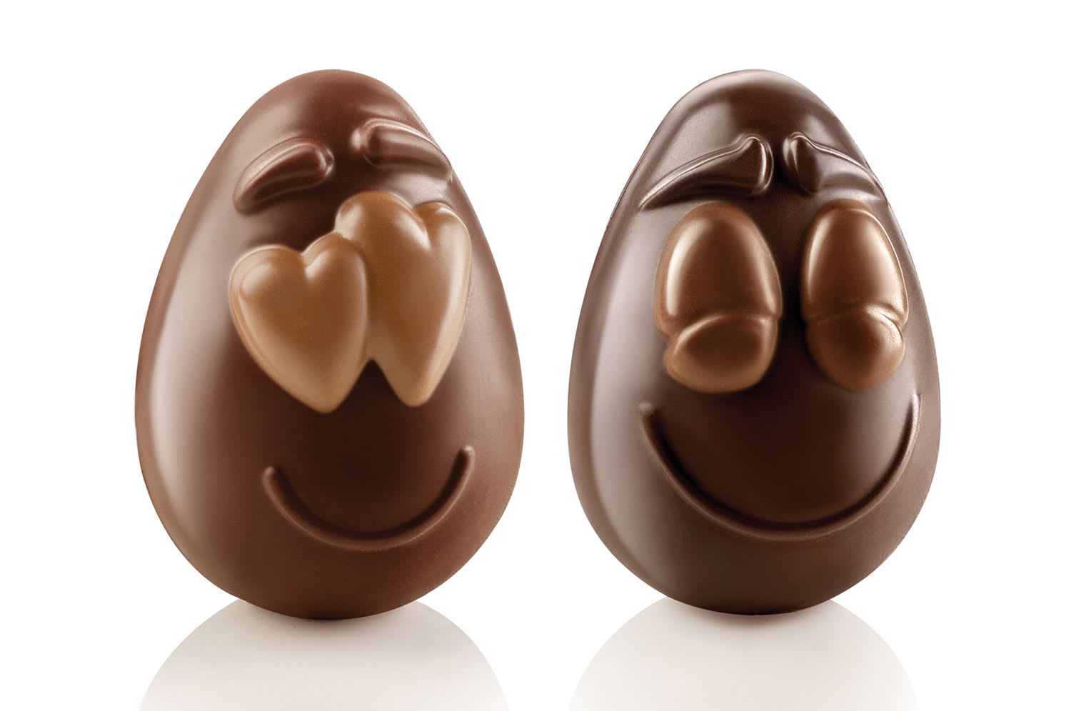 Smiling eggs