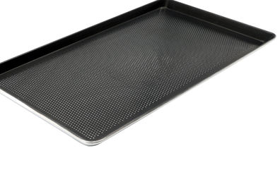 Sovol Perforated Aluminium Baking Tray Wire In Rim PTFE Coated 600 x 400 x 25 mm