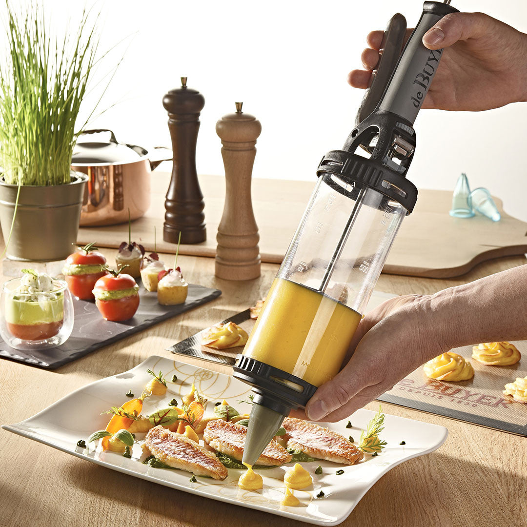 LE TUBE automatic pastry dispenser and accessories