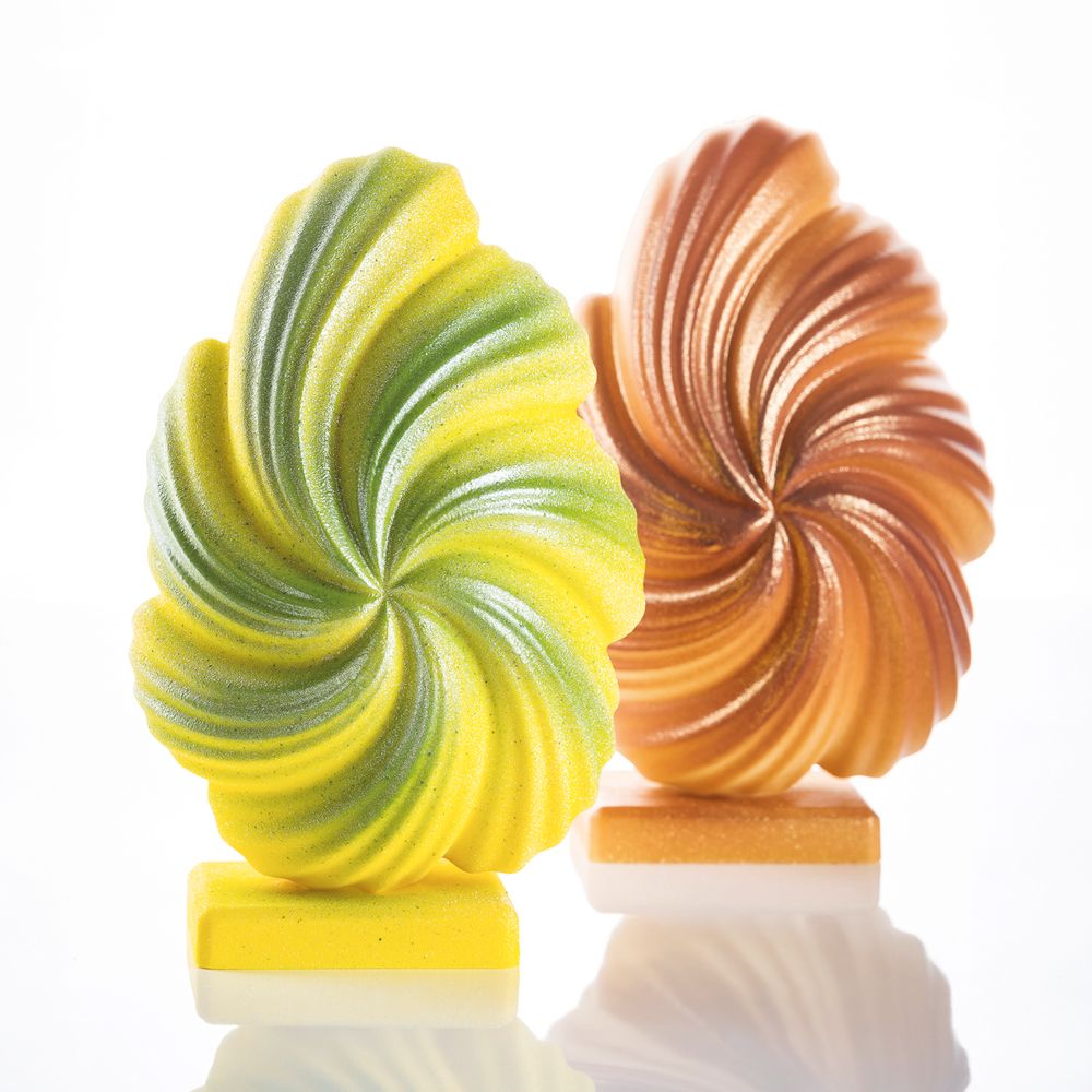 FLUID CHOCOLATE EGG KT158 Pavoni Mould